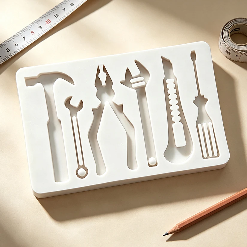Hardware-Werkzeug, Silikonform, Harz-Werkzeuge, Sugarcraft, Schokolade, Cupcake, Backform, Fondant, Kuchendekorationswerkzeuge – Detail 4