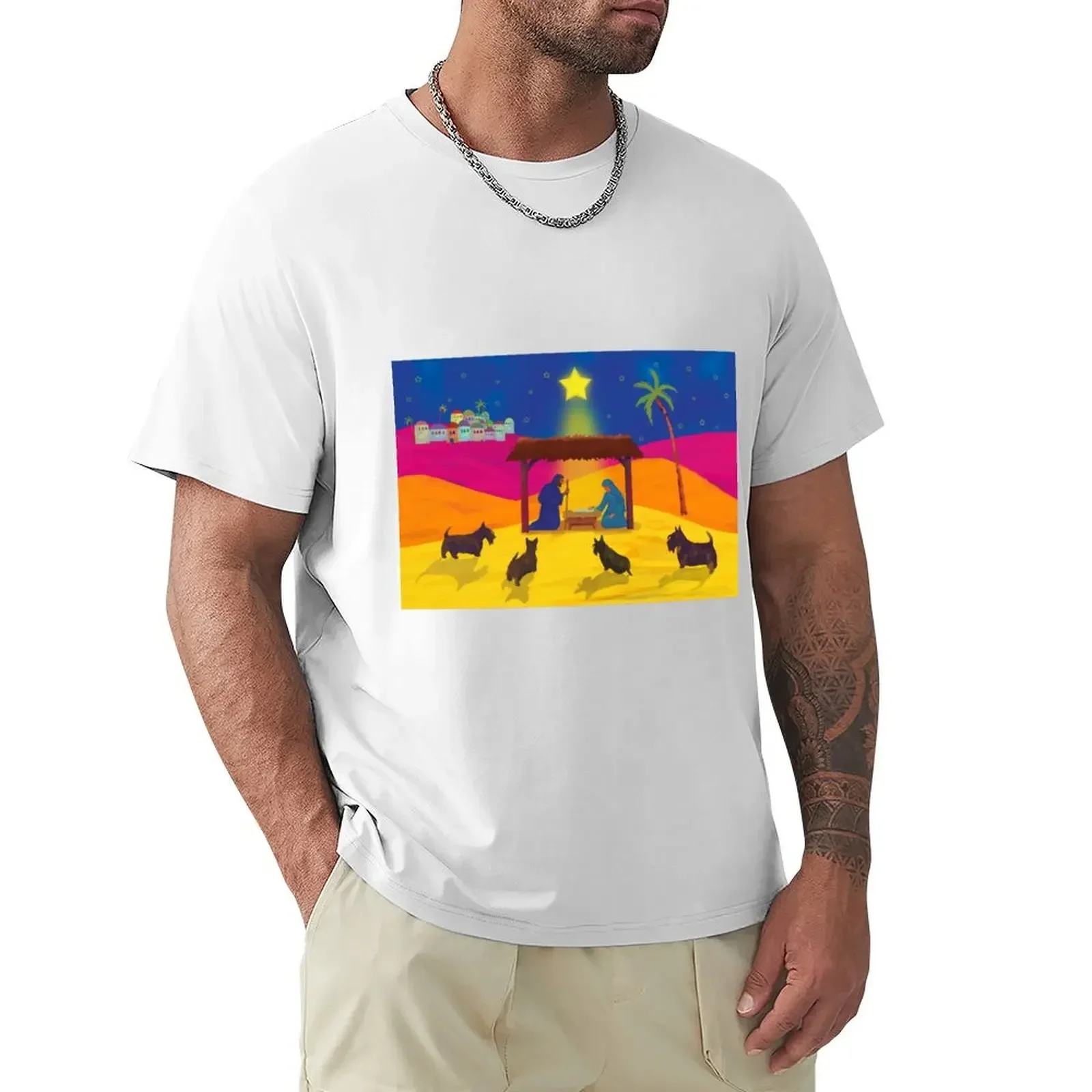 The Nativity Copyright ? BonniePortraits on Redbubble.com T-shirt cute tops summer  mens graphic t-shirts anime