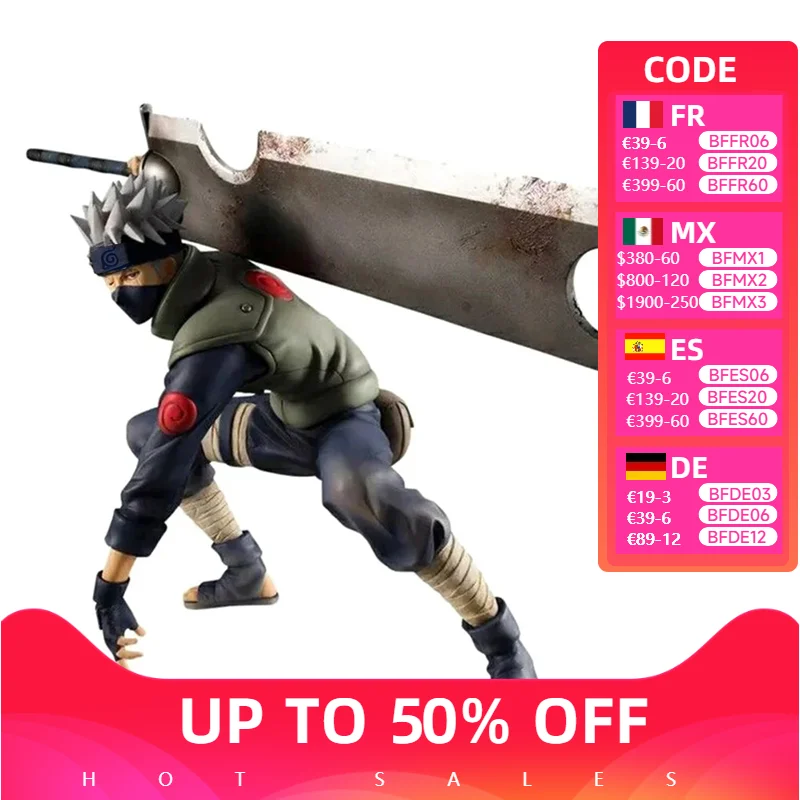 Hatake Kakashi Figuren Anime Naruto Figuur Naruto Actiefiguuraccessoires Auto Ornamenten Cartoon Kids Speelgoed Coole Verjaardagscadeaus