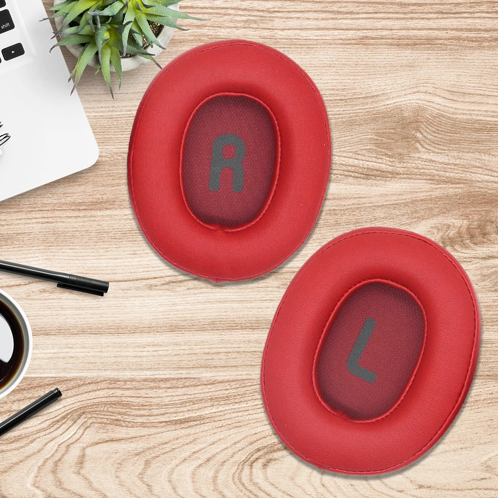 교체용 이어 패드 쿠션, 단백질 가죽 이어패드, JBL T700 T750 용 헤드폰 이어패드, 헤드폰 액세서리, 1 쌍