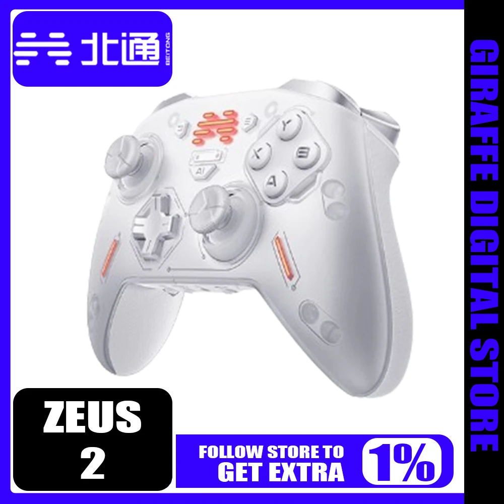 Betop Zeus 2 Gamepad Wireless Game Controller 1k Light Switch Gaming Gamepad Pc Accessories Handle For Xbox Pc Smartphone Gifts