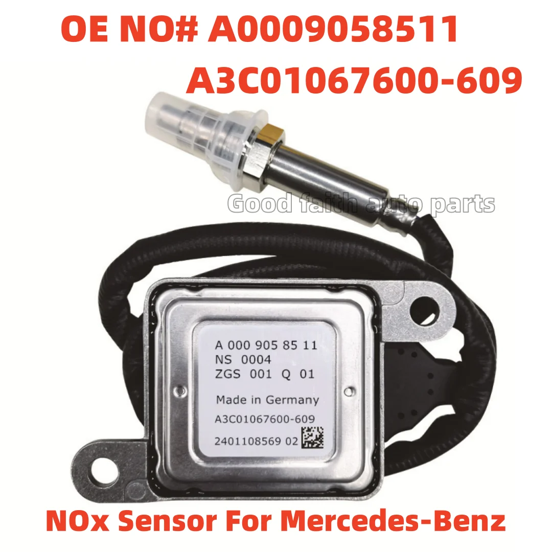 A0009058511 Nitrogen Oxide Nox Sensor/Sensor Probe For Mercedes-Benz R172 SLK250 Klasse C E M Gle Slc Slk V W447 Vito mixto T