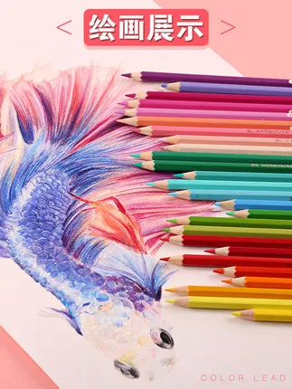 12 Buah Faber Castell Pensil Warna Berminyak Satu Warna Menggambar Sketsa Pensil Berwarna Perlengkapan Sekolah Warna Profesional