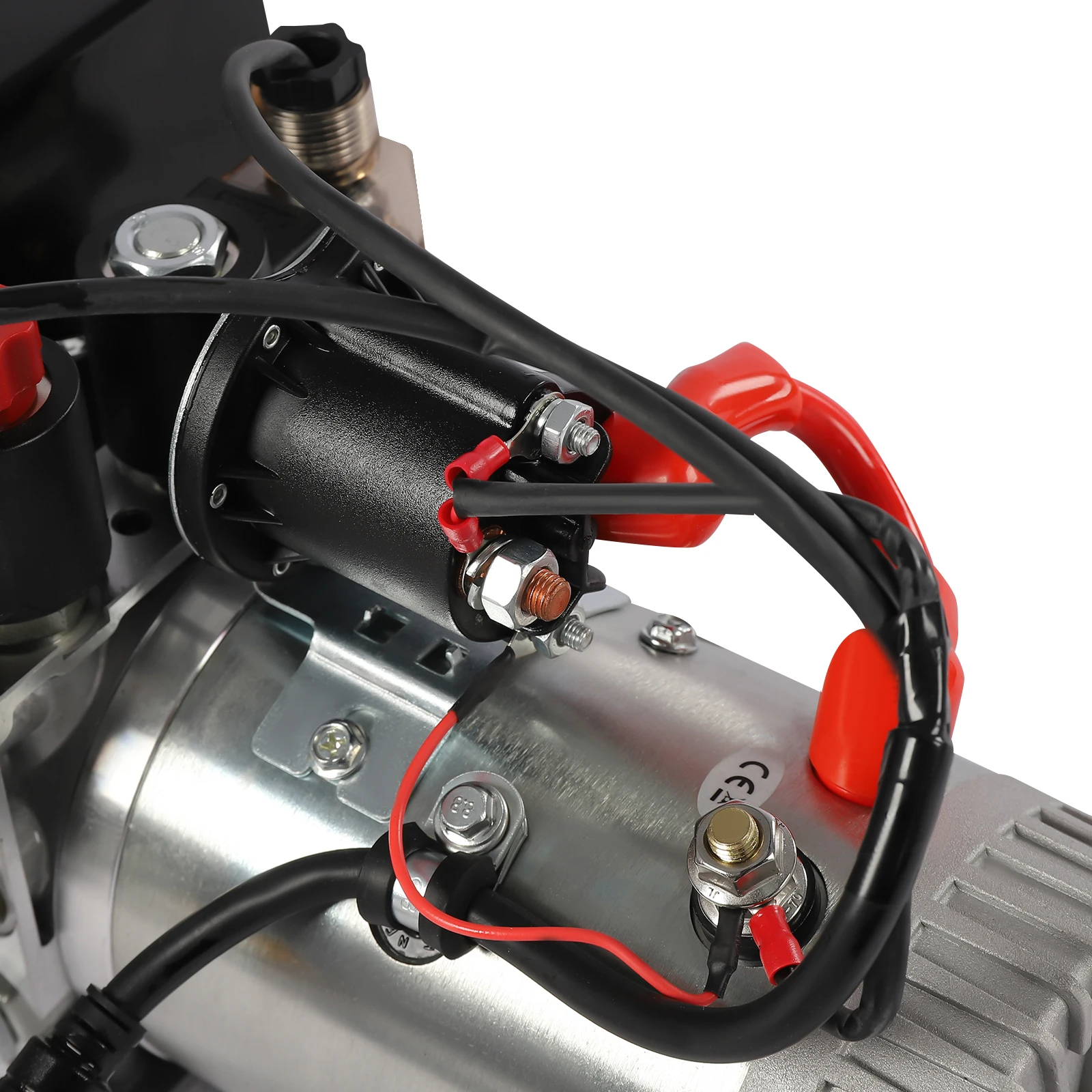 7*7*19.7inch Hydraulic Power Unit 8 Quart Hydraulic Pump Electric Pump Horizontal Remote Power Unit for Electric Forklift Trucks