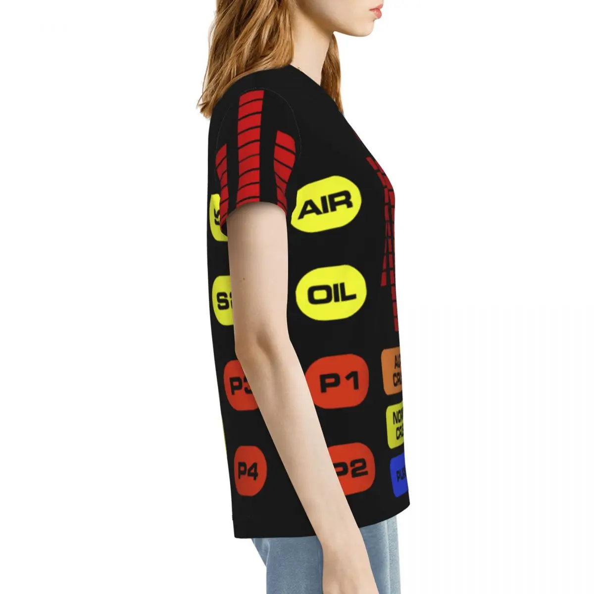 Kitt Voice Box Knight Rider T-Shirt Women Short Sleeve T Shirts Round Neck Clothes Cotton Summer Tees Streetwear - view 4
