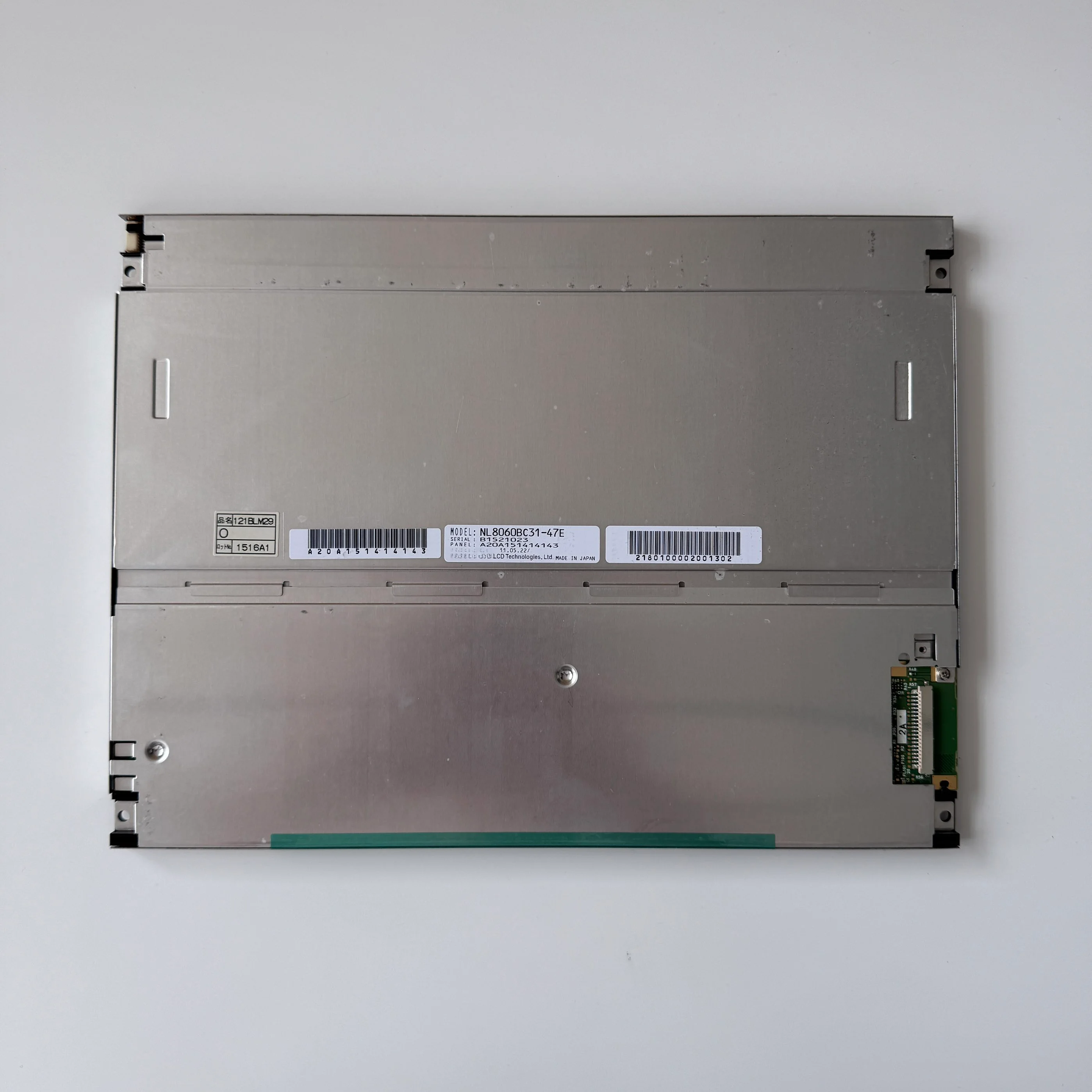 

Original A+ Quality NL8060BC31-47E NL8060BC31-47D NL8060BC31-47C for NEC 12.1 inch LCD Display Screen