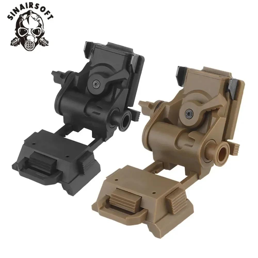 

L4G24 NVG Mount Bracket Holder Foldable Night Vision Goggles Mount Helmet Stent Nylon Helmet Mount for PVS15 PVS18 PGPNVG18