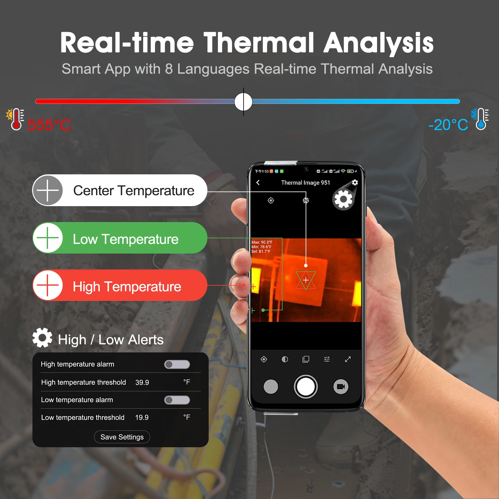 Kablosuz Termal Görüntüleme Ka - Thermal Imaging Camera 256X192 incelemesi ve fiyatı
