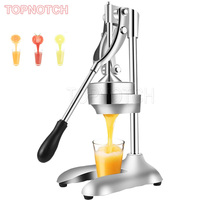 Stainless Steel Manual Hand Press Juicer Squeezer Citrus Lemon Orange Pomegranate Fruit Juice Extractor Commercial OR Household