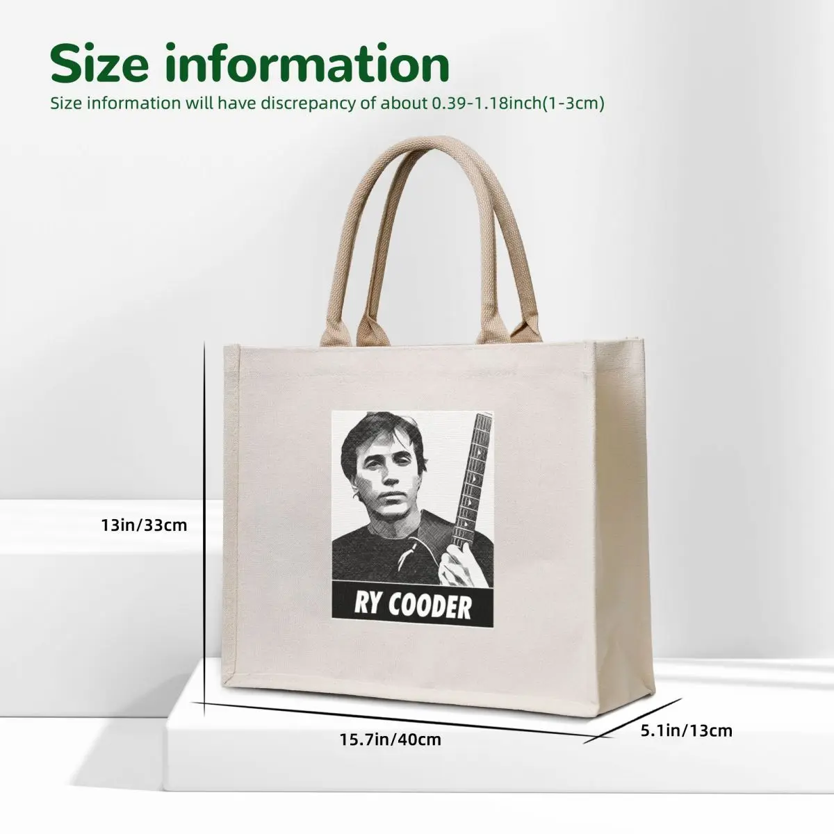 ry cooder Tote Bag Customizable tote bag shoping bag Women's handbag Shopper
