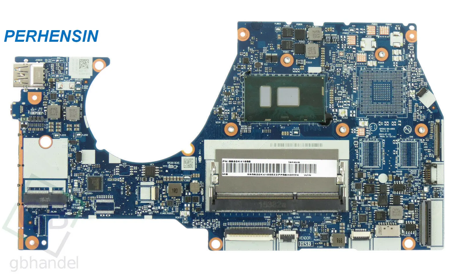 

Материнская плата для Lenovo Yoga 700-14ISK NM-A601 i7-6500U SR2EZ i5-6200U SR2EY, 100% тест, ОК, бесплатная доставка
