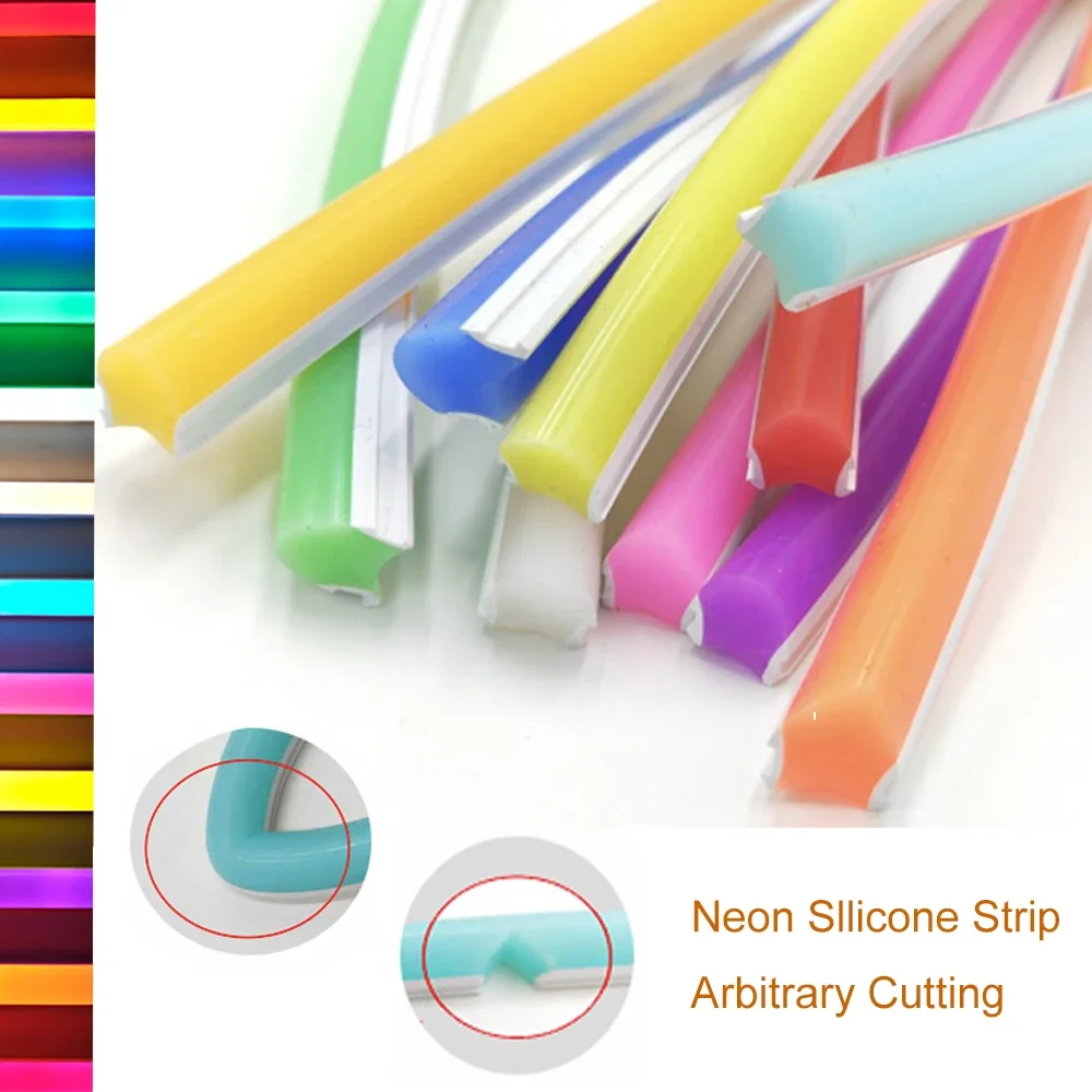 Split Neon Licht Rechter Carving Mes Hoek Boog Cutter Handgereedschap Mes Zachte Siliconen Strip Accessoires