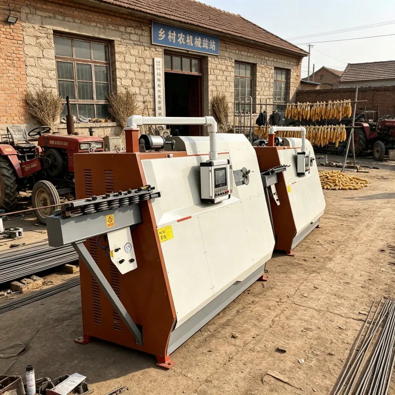 CNC Steel Bar Bending Hoop Machine Robust Rebar Stirrup Bender For Professional Construction Use Automatic Steel Tool