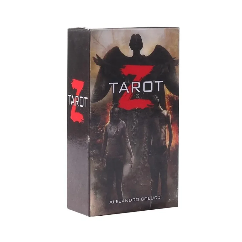 Dark Themes Tarot Z Kit Tarot Cards Funny Board Game Zombie Tarot Deck English for Families Children