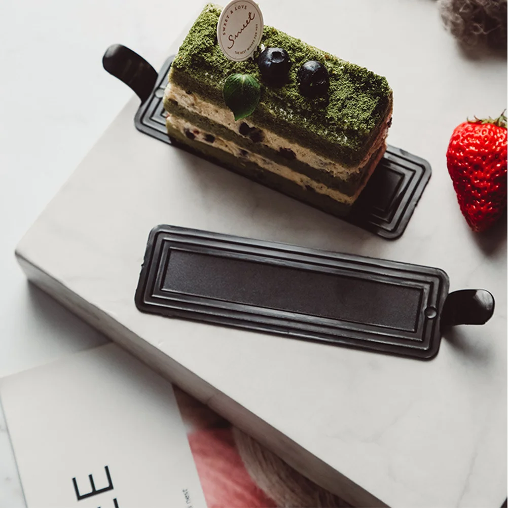 

100Pcs 7.5x7.5cm Black Cake Boards Tray Mousse Serving Base for Wedding Fondant Cakes Blossom Tart DIY Piping Gift