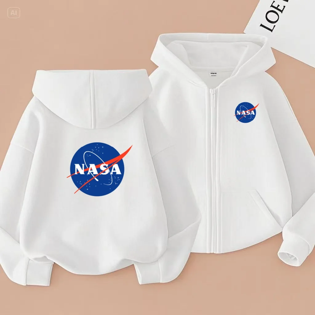 

Children's Sweatshirts, Jackets, Zippered Sweatshirts with Caps, Gifts for Boys and Girls Aged 3 to 12 Children's Sports Jackets