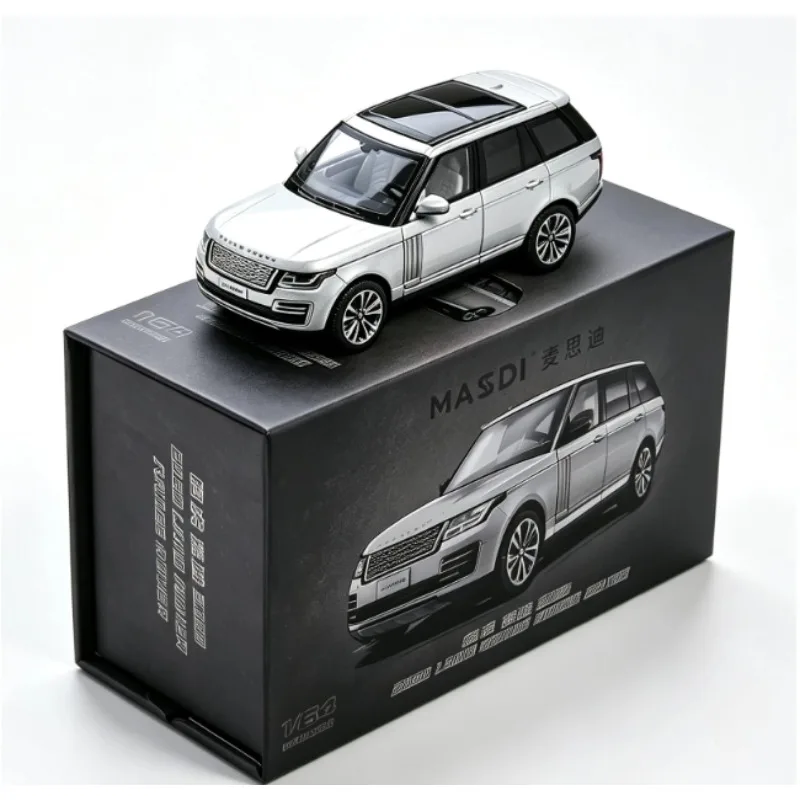 MASSDI 1:64 Land Rover Range Rover 2020 off-road vehicle alloy model, adult collectible, a cool and domineering gift for boys.