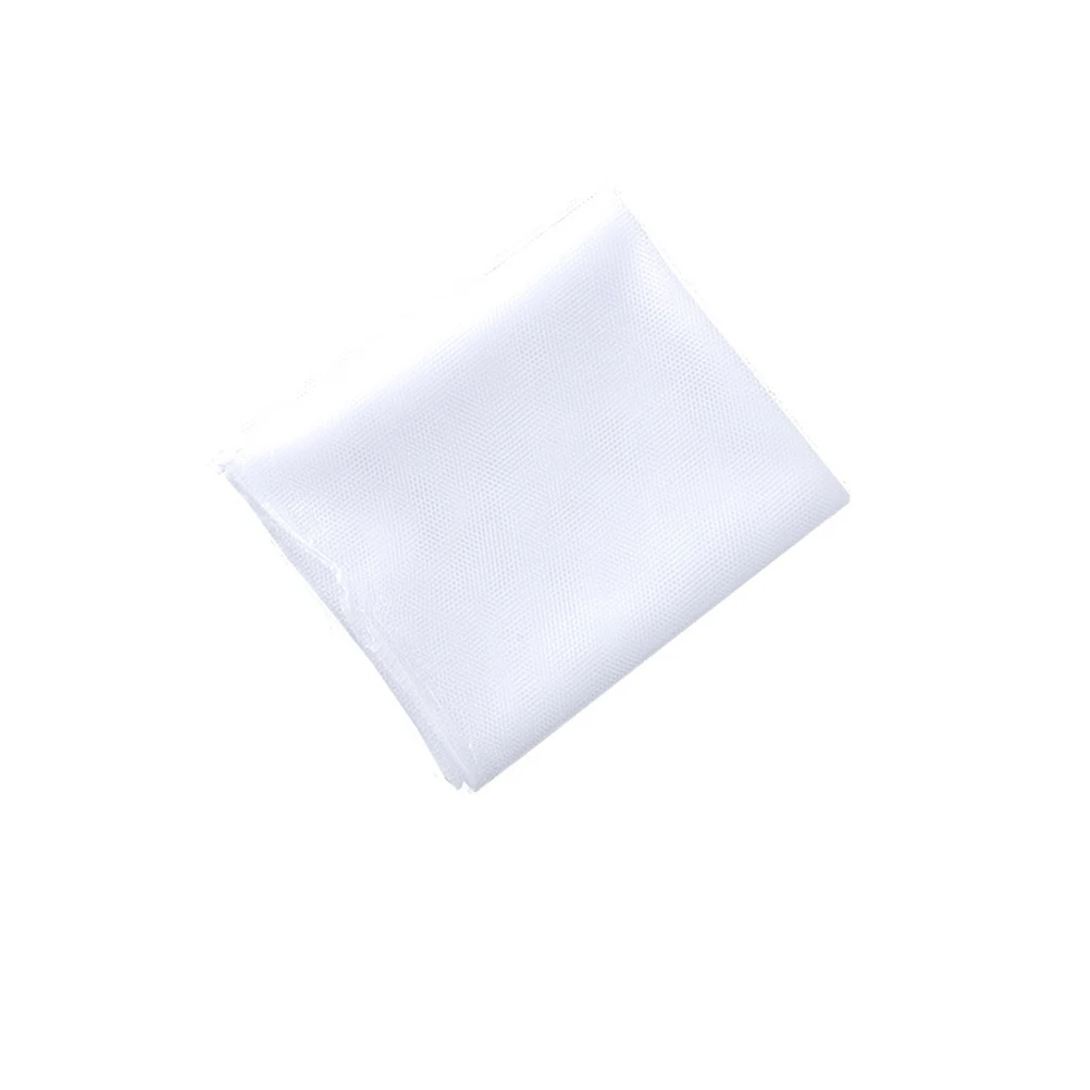 

3D Self-Adhesive Window Screen Mesh For Bug Insect Proof Strong Sticky Tape 130X150Cm White Home Office Invisible Mosquito