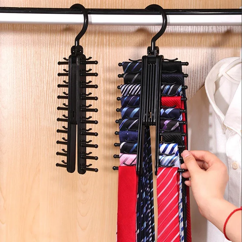 

Bow Tie Storage Rack Belt Scarf Neckties Hanger 360 Degree Rotating 20 Bow Tie Scarf Storage Rack Cabinet Organizer Hangers