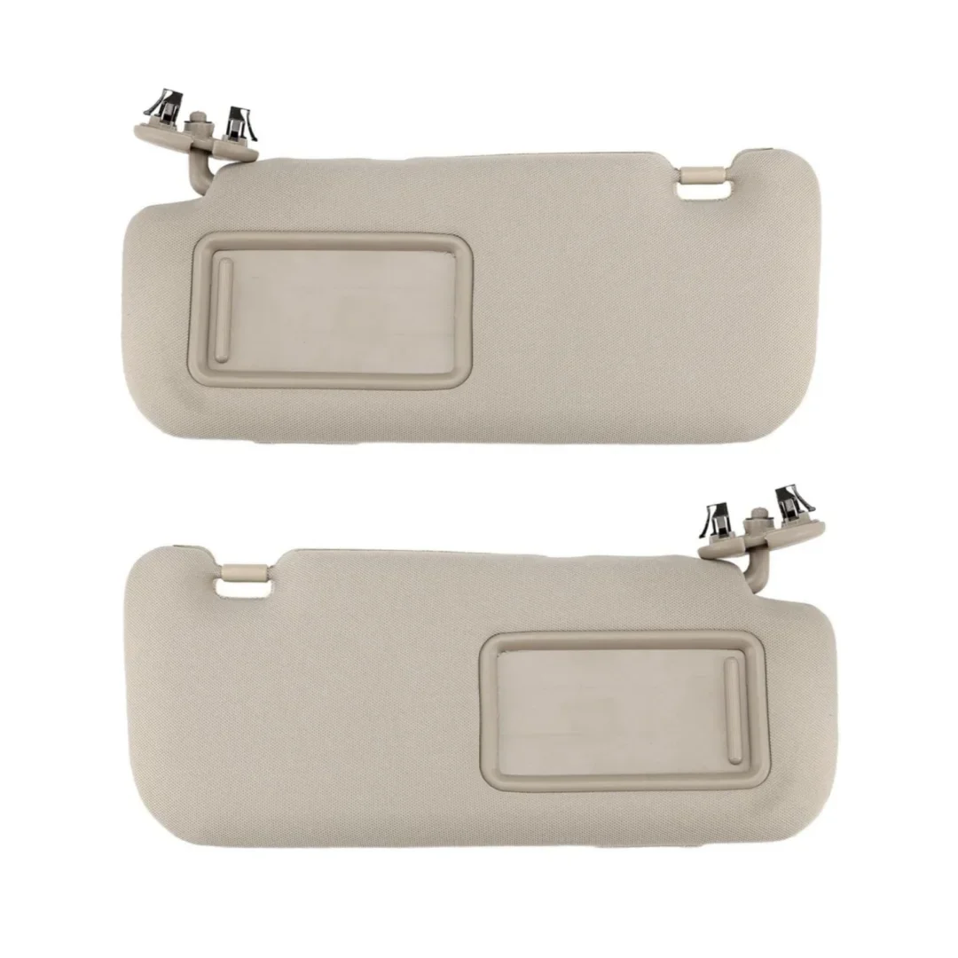 Для Toyota Corolla 2007 2008 2009 2010 2011 2012 2013, левый и правый солнцезащитный козырек с макияжем, солнцезащитный козырек 74320-12E00-B0, солнцезащитный козырек Для Toyota Corolla 2007 2008 2009 2010 2011 2012 2013, левый и правый солнцезащитный козырек с макияжем, солнцезащитный козырек 74320-12E00-B0, солнцезащитный козырек