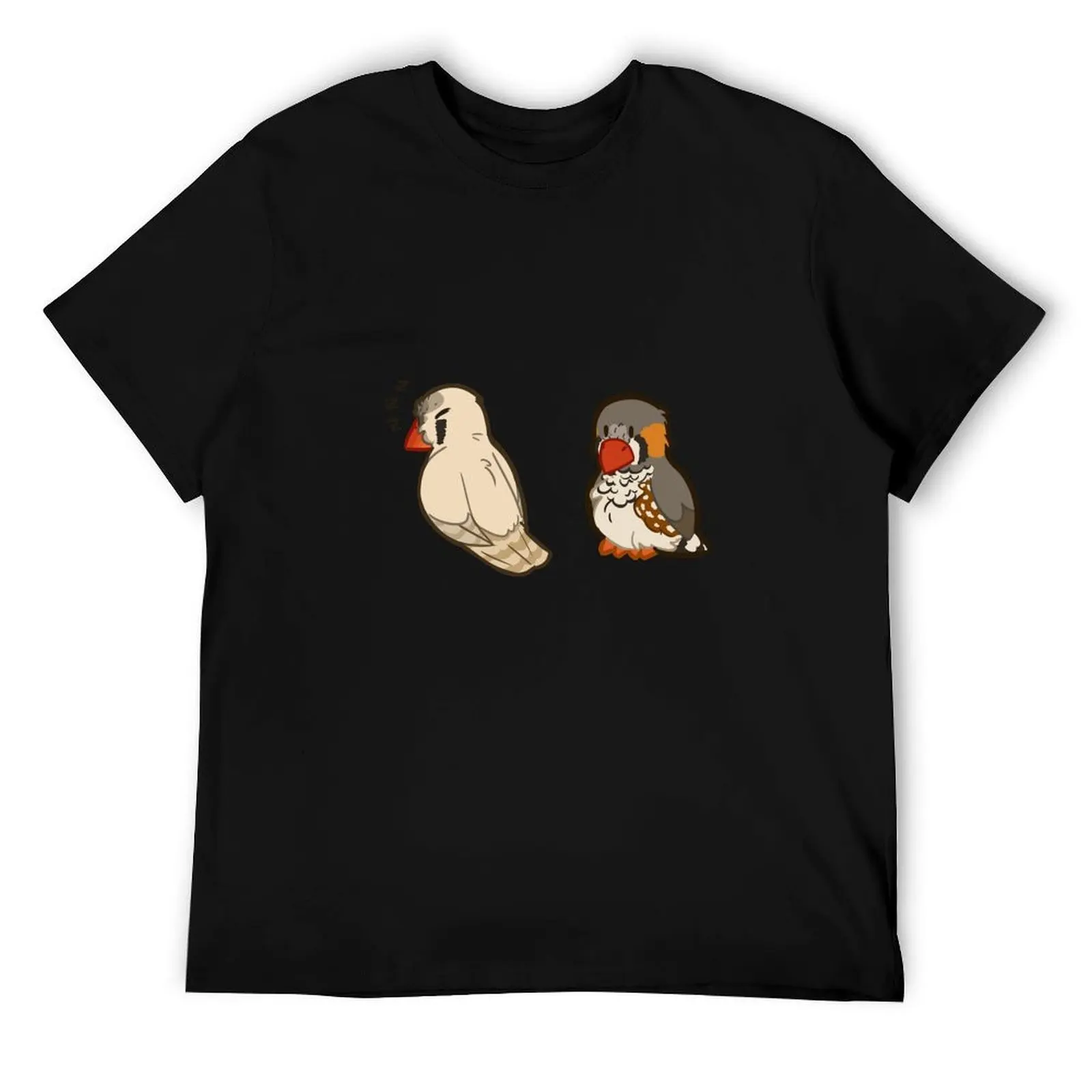 

Zebra Finches T-Shirt graphic t shirts for man t shirts cotton 100% T-Shirt