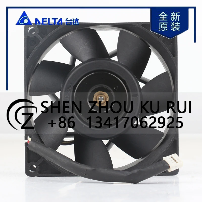 دلتا 5 فولت 12 فولت 48 فولت تيار مستمر 24 فولت 1.74A التيار المتناوب EC 9038 90X90X38 مللي متر 9 سنتيمتر الهيكل محول تردد الكرة ارتفاع حجم الهواء PFB0924DHE مروحة التبريد