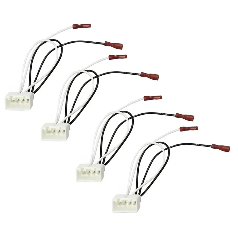 For FORD For MAZDA Car Speaker Adapter Harness ABS Construction Copper Wiring Direct Replacement For Factory Harness