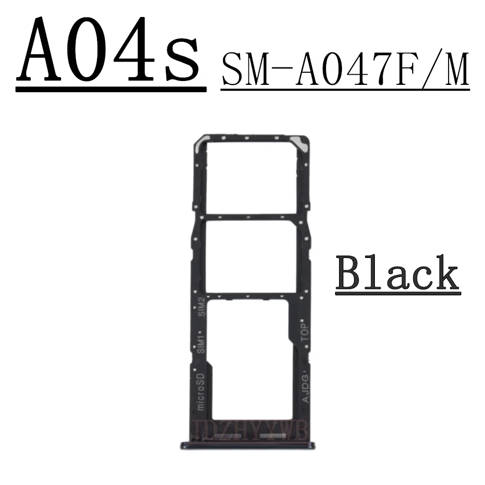 

Sim Card Tray Reader Holder Dual Chip Slot Adapter For Samsung Galaxy A04 A045F A045M A04s A047F A047M Phone 2SIM
