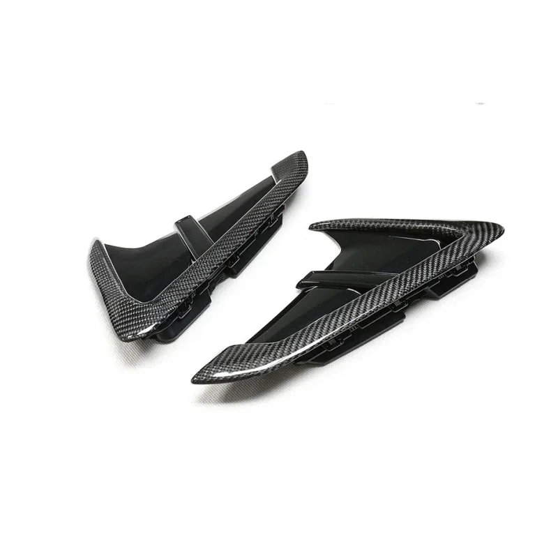 

New！ Real Carbon fiber Shark Gills Front Fender Side Air Flow Vent Cover Trim ABS for BMW X3 G01 X4 G02 X3M X4M Replacement upd