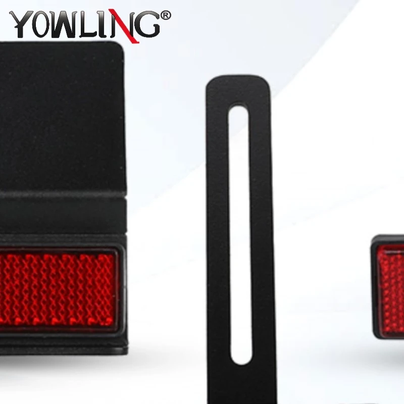 

FOR HONDA CBR650F CBR650R CBR900 CBR900RR CBR929RR CBR954RR CBR500R GL1800 Rear Reflector License Plate Light Tail Red Reflector