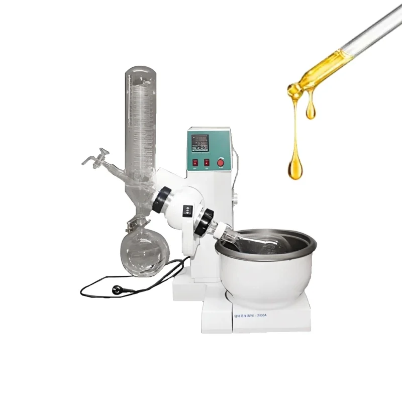 Electric Intelligent Digital Display Constant Temperature Lifting Rotary Evaporator with New Condition Motor Core Components