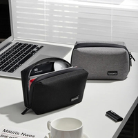Travel Cable Organizer Bag-Portable Electronics Storage for Power Bank Hard Drive Phone Charger Large Capacity Accessories Pouch