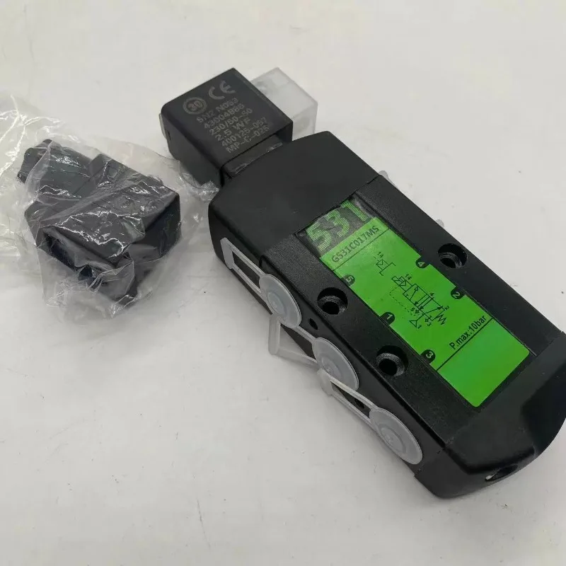 SCG531C017MS solenoid valve two-position five-way pipe connection type G531C017MS 220VDC 24VDC