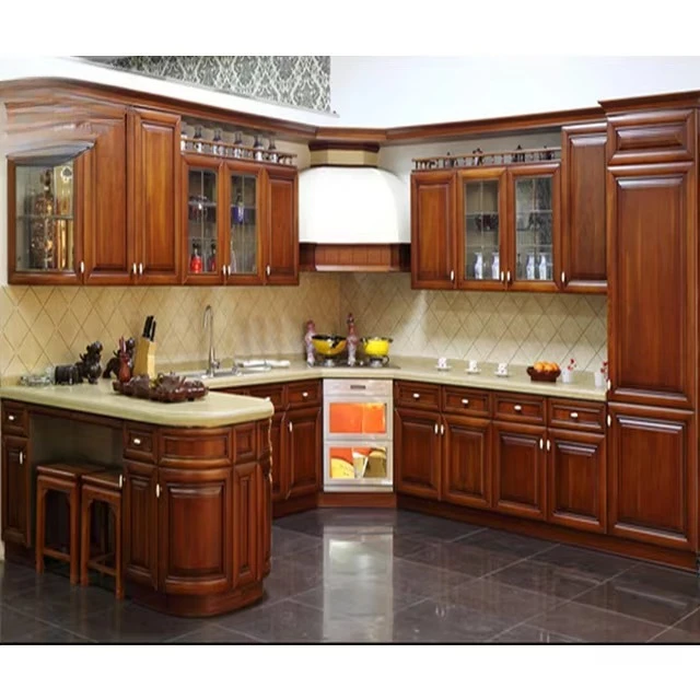 

Valued Solid Wood Kitchen Cabinet/Antique Style Cabinet