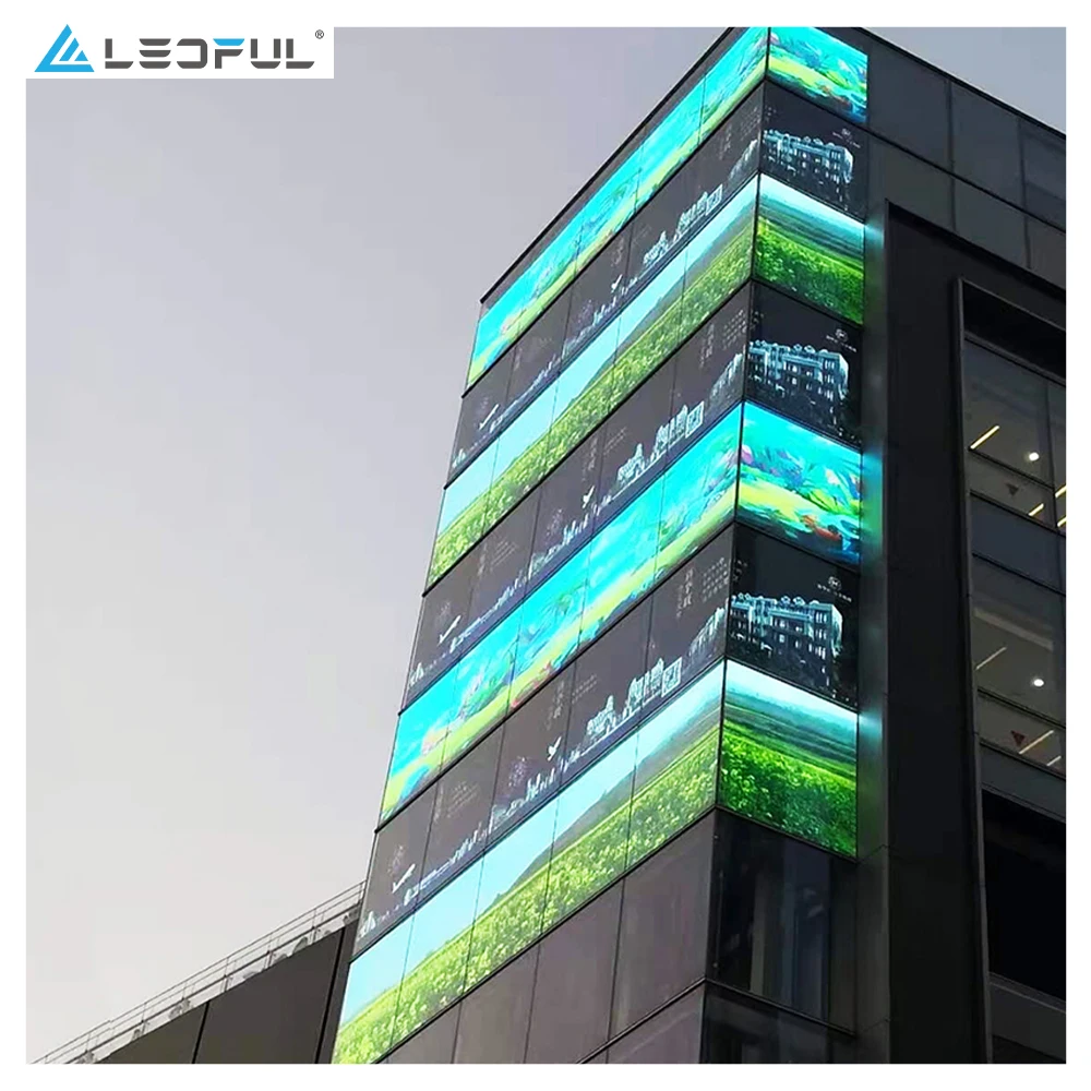 

Factory Direct Supplier HD Transparent LED Display Screen Panel Advertising