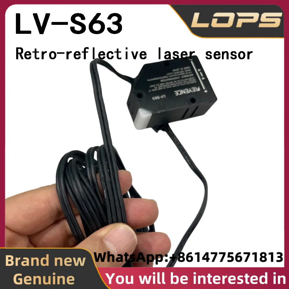 LV-S63 New Original KEYENCE Retro-reflective laser sensor in Stock, Welcome to Inquire