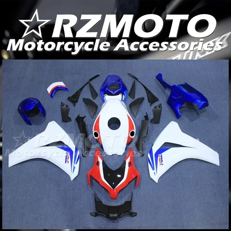 4Gifts New ABS Full Fairings Kit Fit For HONDA CBR1000RR 2008 2009 2010 2011 08 09 10 11 Bodywork Set Cool Blue Red