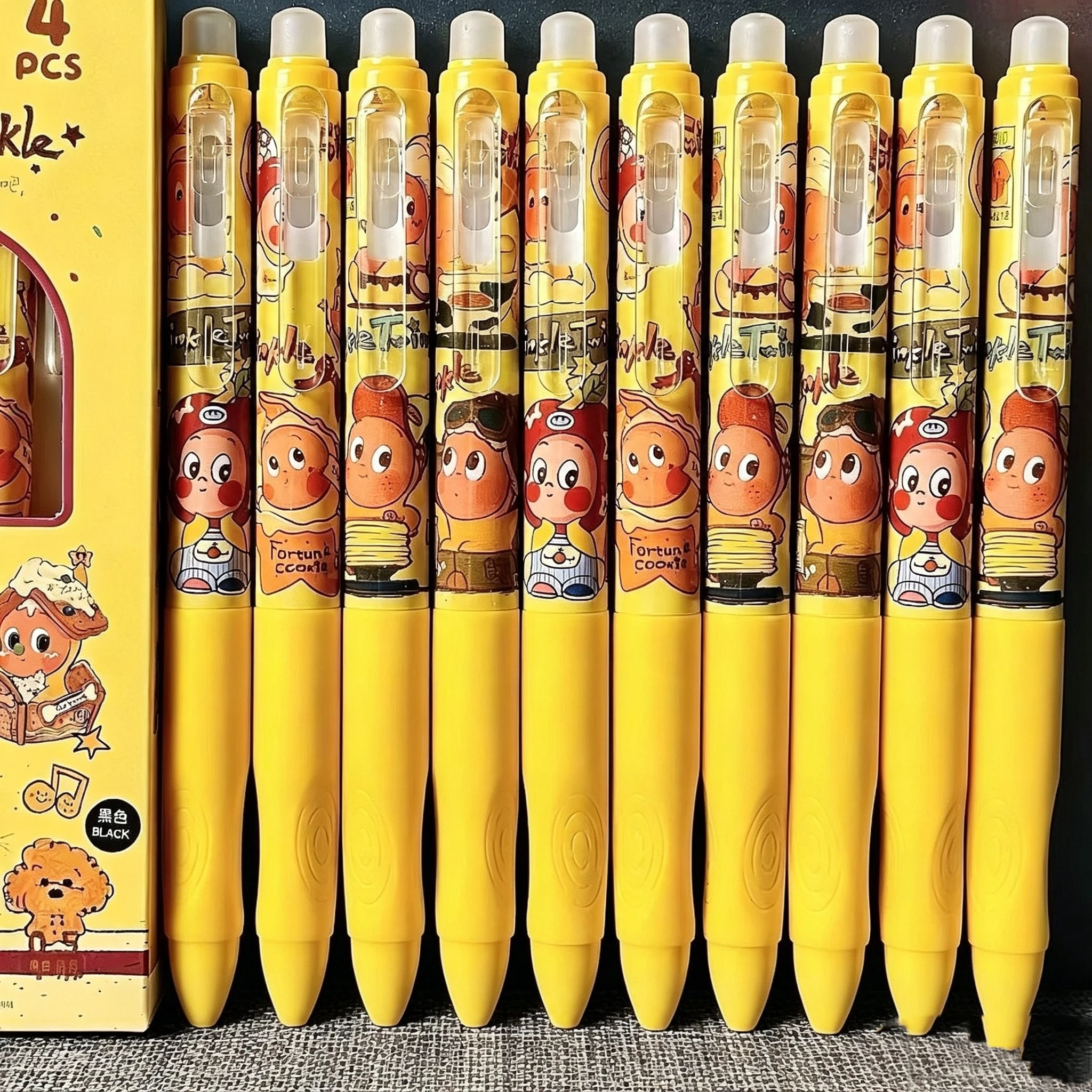 4PcsCute Starman Retractable E - огляд і ціна Retractable Eraser Pen Click