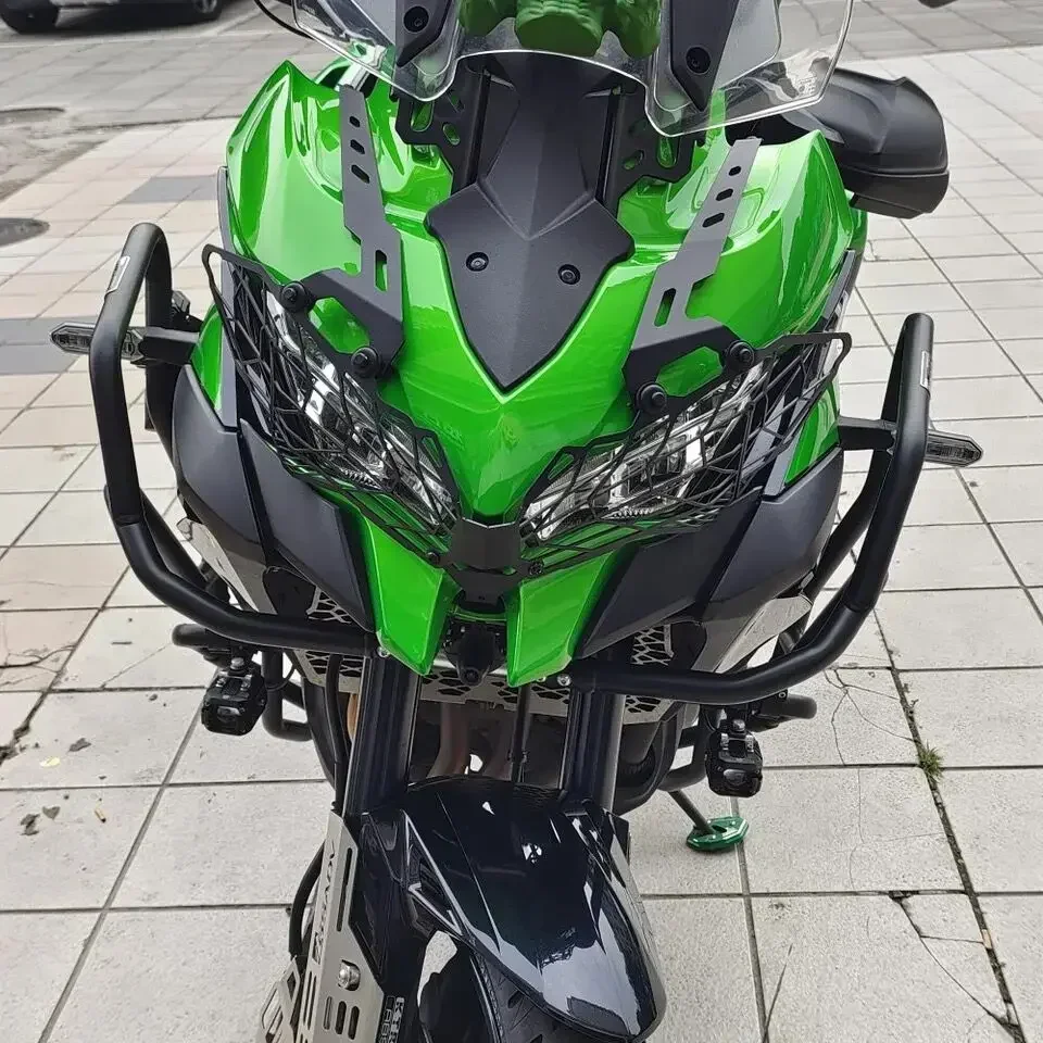 

Налобный фонарь для Kawasaki VERSYS 650 2015-2021, налобный фонарь с грилем VERSYS1000 2015-2018, налобный фонарь, лампа головного света, защита от гриля