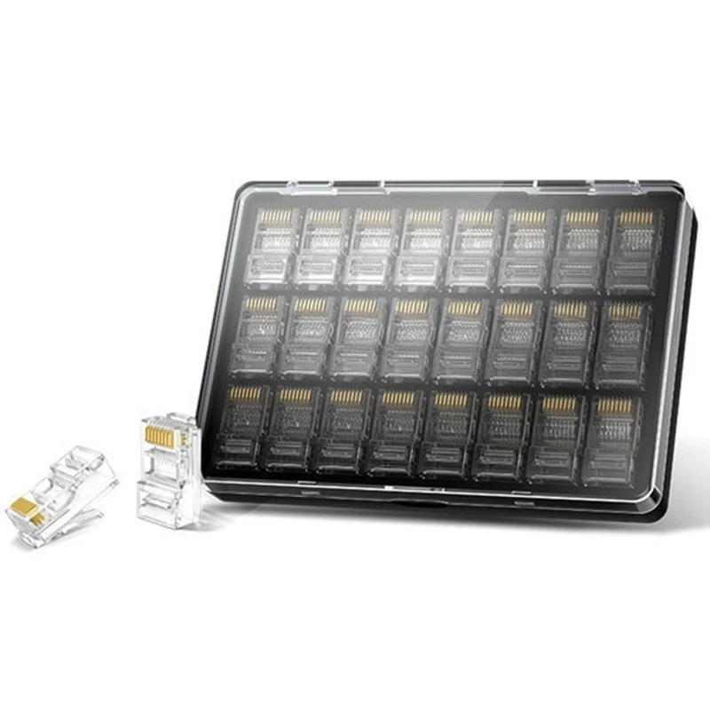 TL-EH5e01-24 24 pcs of 5 unshielded network crystal heads