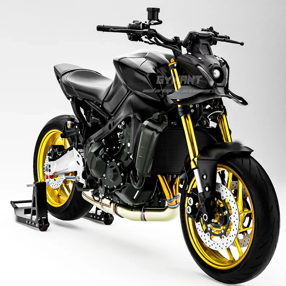 YAMAHA MT-09/SP Naked Frontal Spoilers - usage example