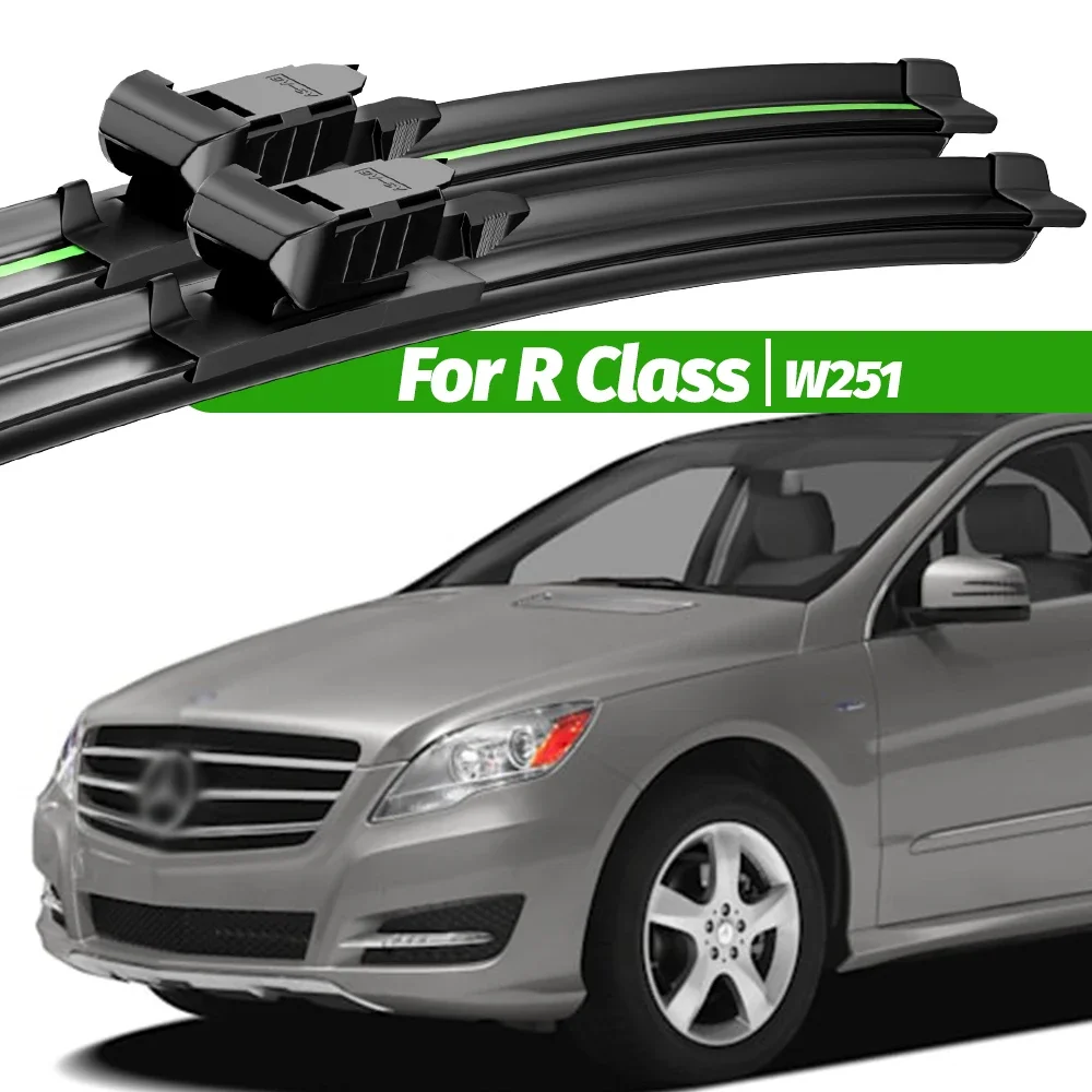 

For Mercedes Benz R Class W251 2006-2013 2pcs Front Windshield Wiper Blades 2008 2009 2011 2012 Windscreen Window Accessories