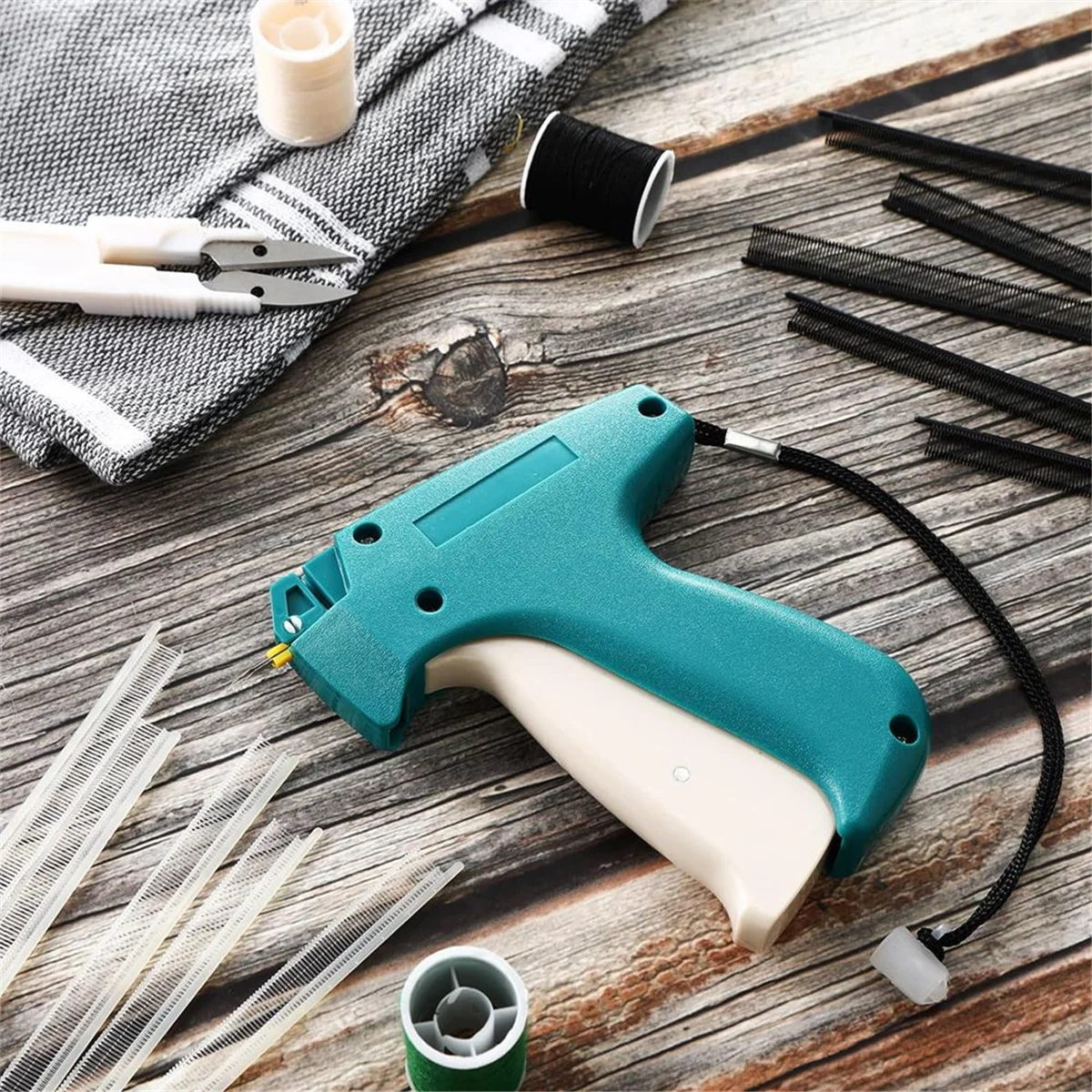 ABKO-Micro-Tagging Gun Fasteners Kit 0.13 بوصة علامة بندقية عبوات 0.18 بوصة غرامة العلامات بارب 0.21In السحابات لمسدس علامة الغرزة