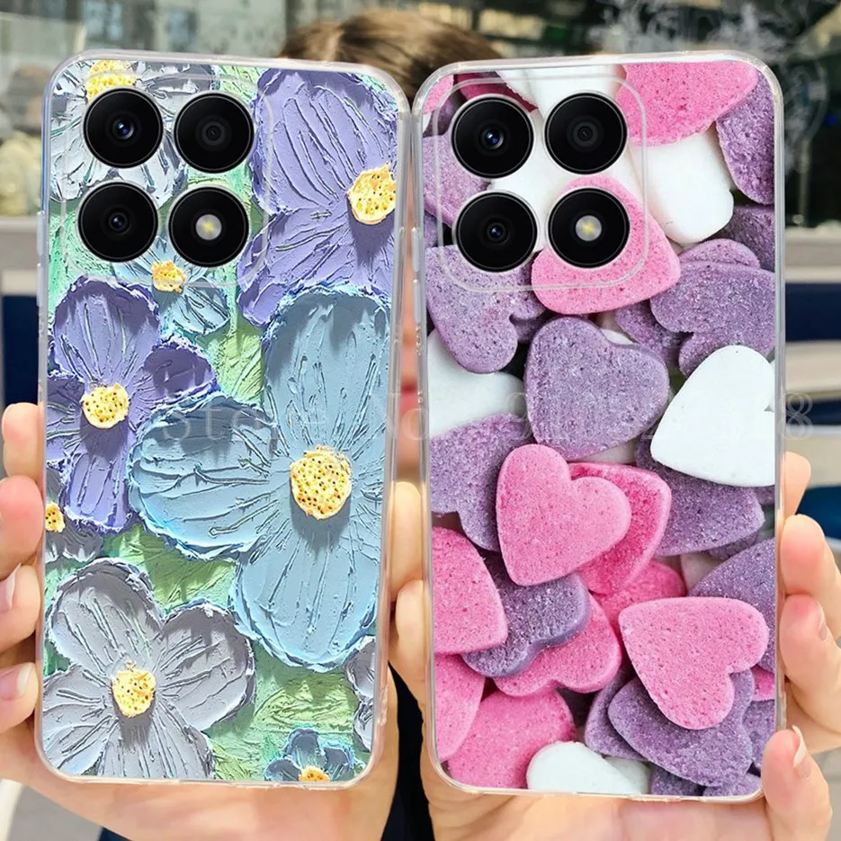 For Honor X8a Case 2023 New Fashion Back Cover For HonorX8a Clear Silicone Soft Slim Phone Case For Honor X8A X 8a Fundas Bumper