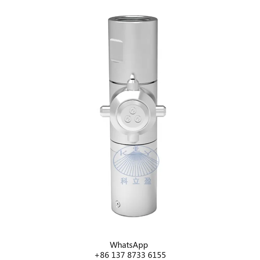 DG8 360 Spray 3D Rotary Jet Head, Self- Rotating Tank Cleaning Nozzle