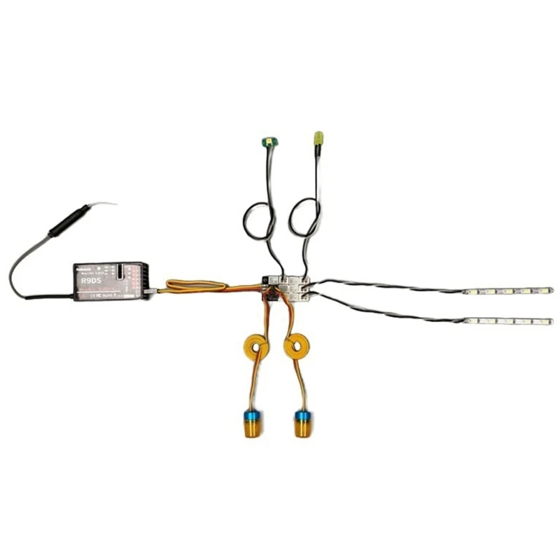 4 en 1 Système d'éclairage Board d'extension shunt Ph2.0 Carte d'extension stable A4WF