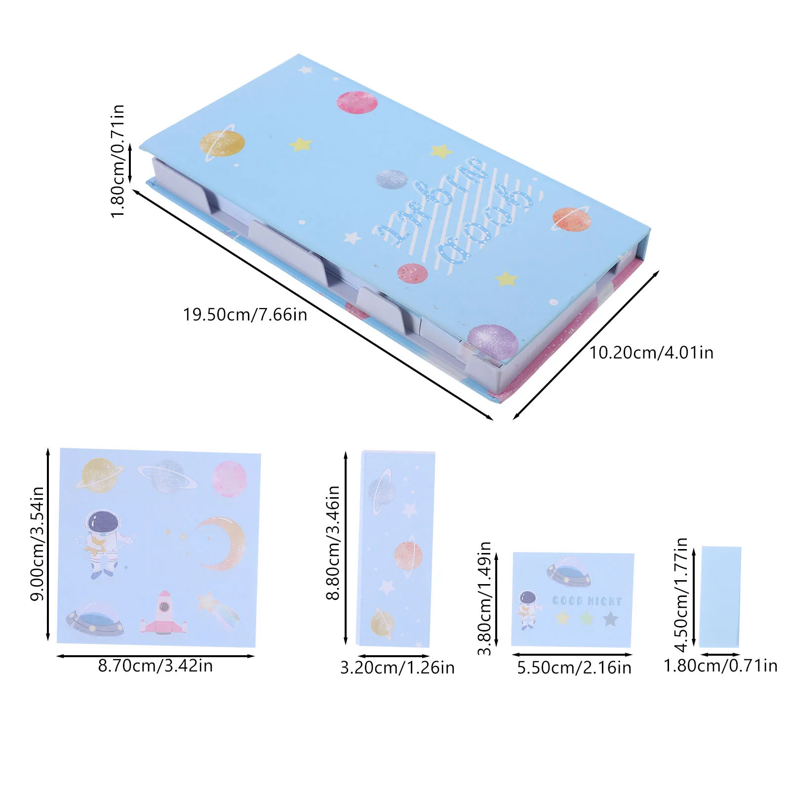 وسادات ملاحظات وردية، ملصقات مذكرة قابلة للتمزيق، دفاتر ملاحظات لاصقة، ملصقات مذكرة سجل القصاصات #6