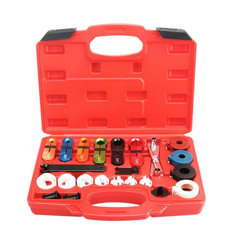 

Dependable-22Pc Quick Disconnect Tool Set Line Disconnect Tool Kit For A/C Fuel Transmission Systems Air Fuel Line Removal Tool