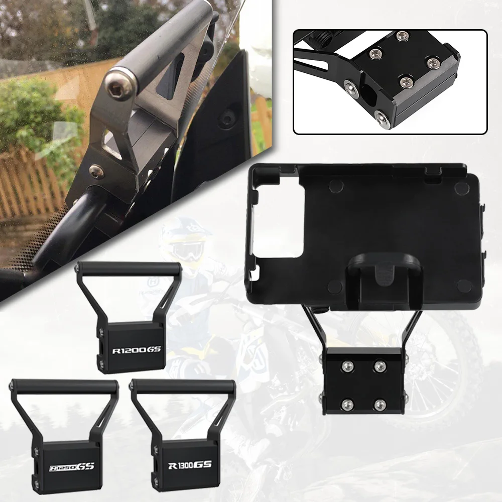 

2026 2025 New Motorcycle GPS Mounting Bracket Accessories For BMW R1300GS R1200GS R1250GS Adventure ADV 2014-2021 2022 2023 2024