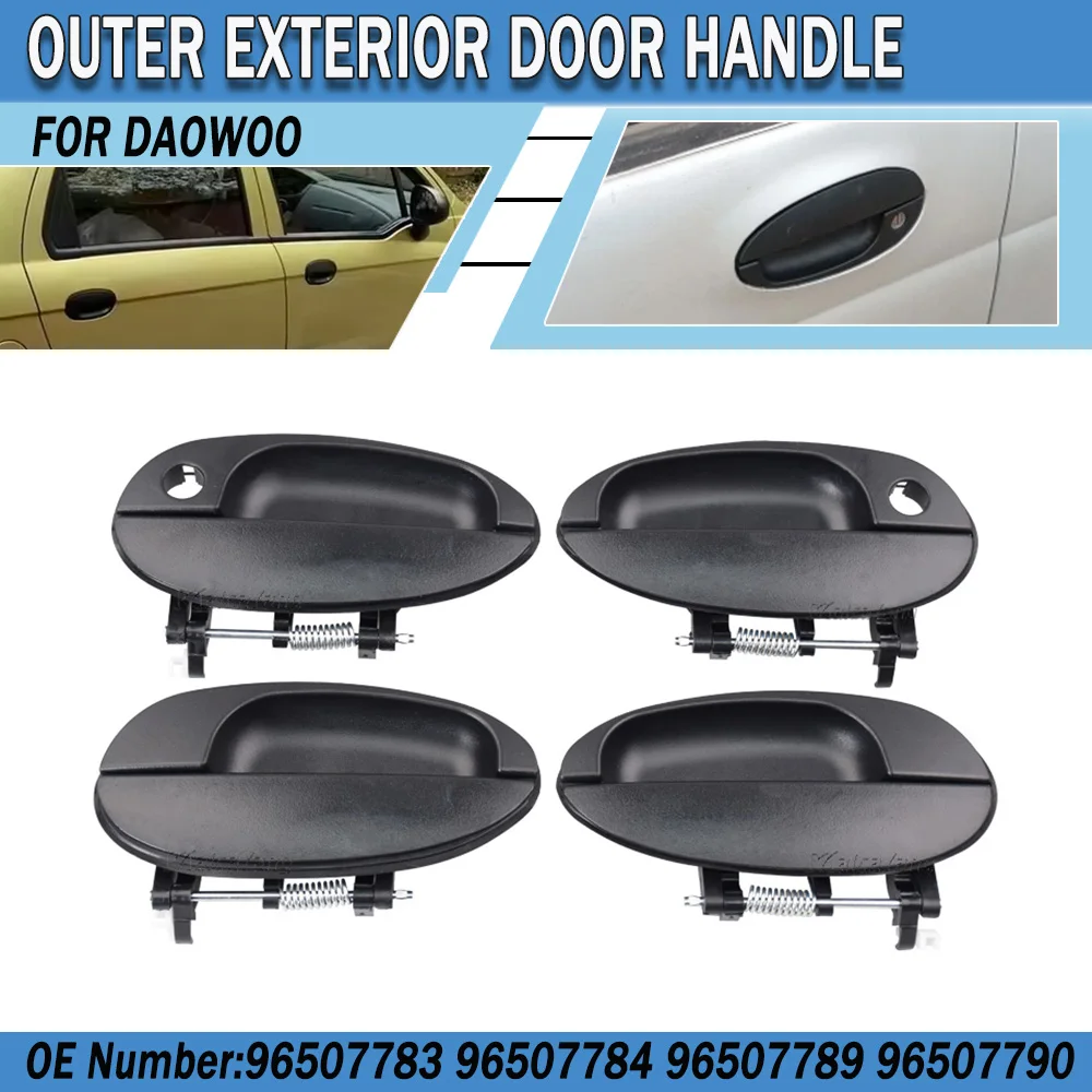 96507783 96507784 96507789 96507790 Vorne Hinten Links Rechts Außentürgriff Für DAEWOO Matiz Für Chevrolet Spark 1998-2005